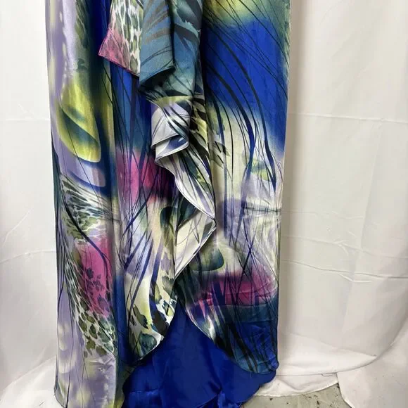 Cinderella Divine Beaded Multicolor Dress Size 10 Formal Wedding Prom Hoco Y2K - Picture 10 of 15